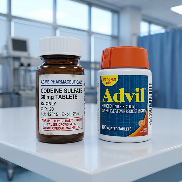 Advil (Ibuprofen) 200mg capsules